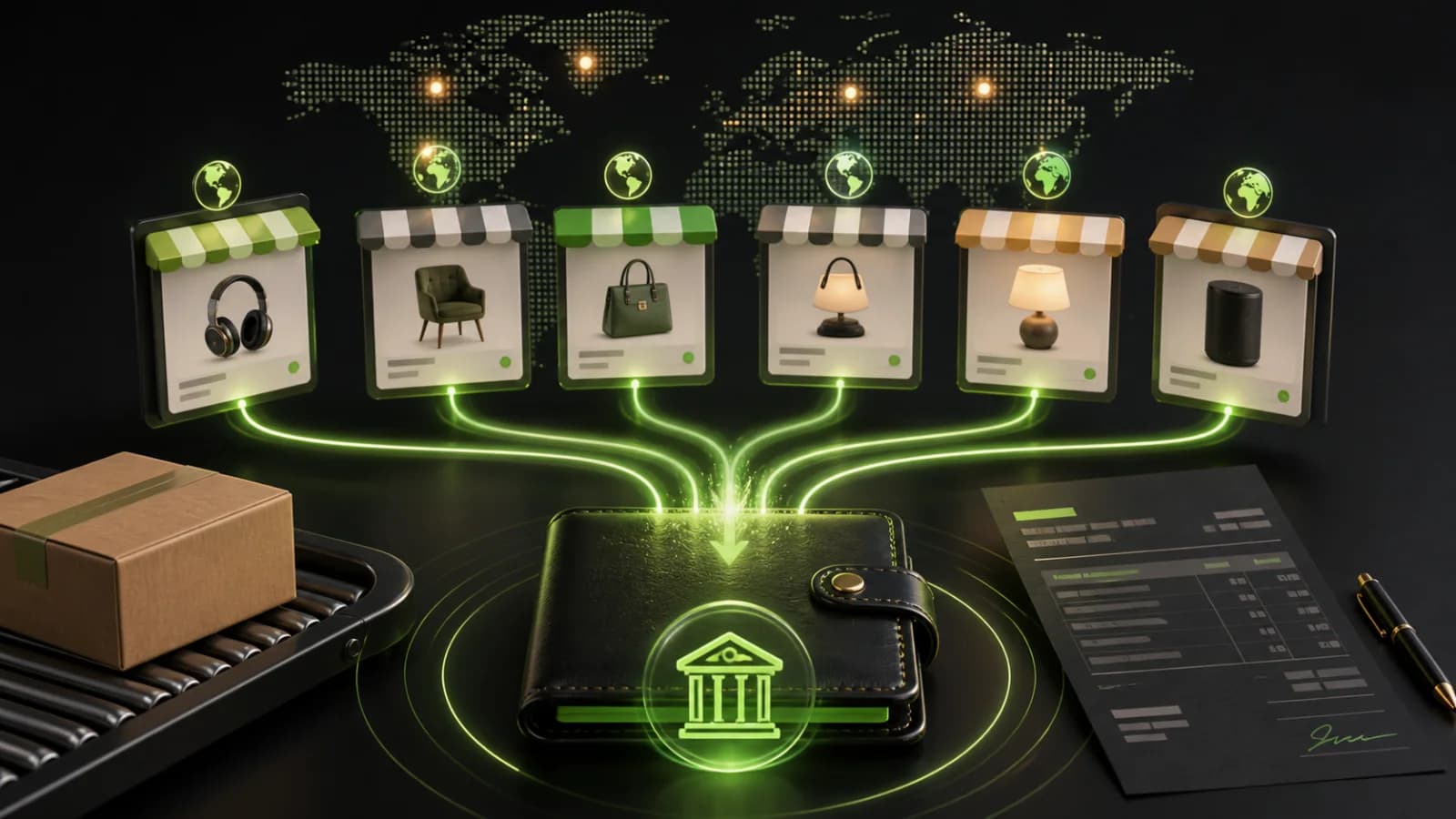 Payoneer Business hesabına beynəlxalq marketplace ödənişlərinin qəbulu
